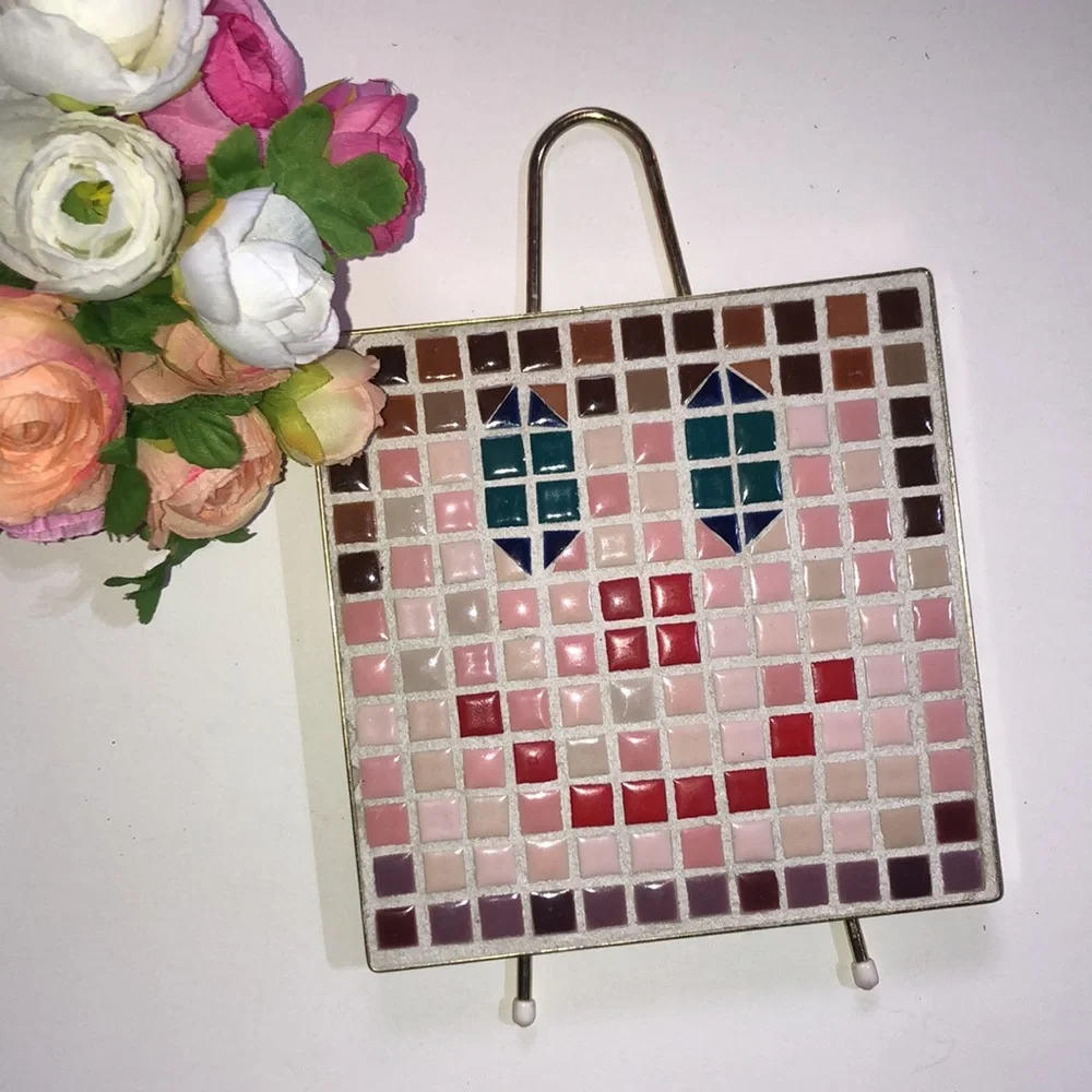 Clown Trivet Decor Clown Decor Clown Trivet Handmade Clown Kitchen Art 70s